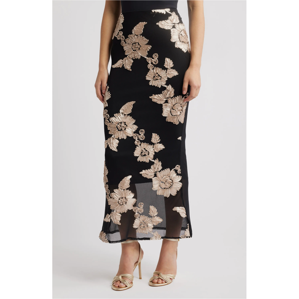 Lou　新品　Venica　Bijou embroidery skirt Lou 新品 Venica Bijou embroidery skirt Vivica Floral Soutache
