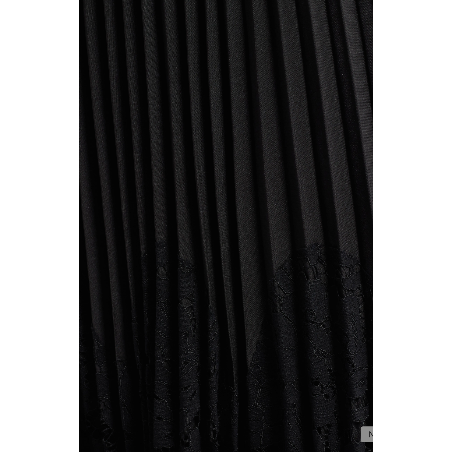 Madaleine Pleated Lace Skirt