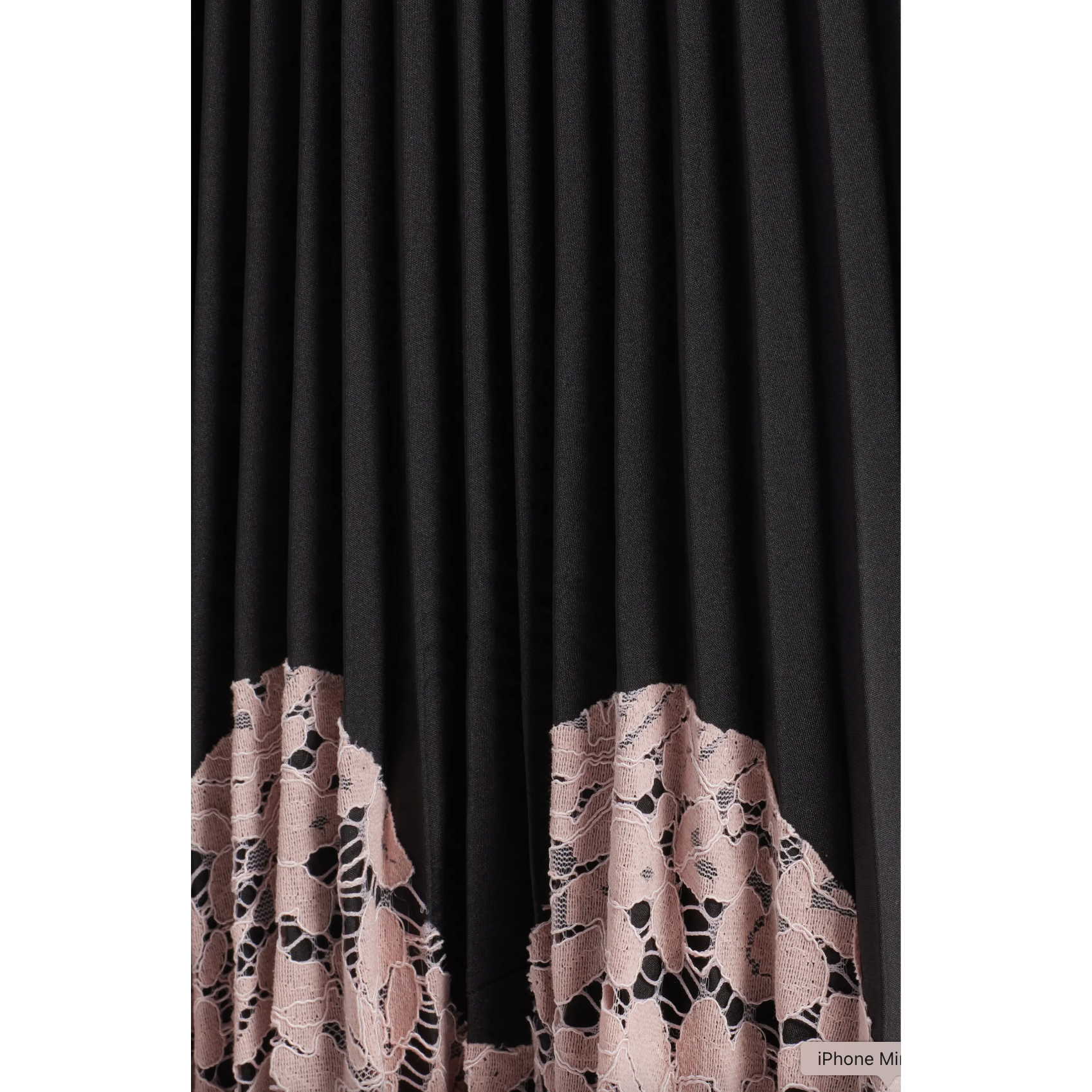 Madaleine Pleated Lace Skirt
