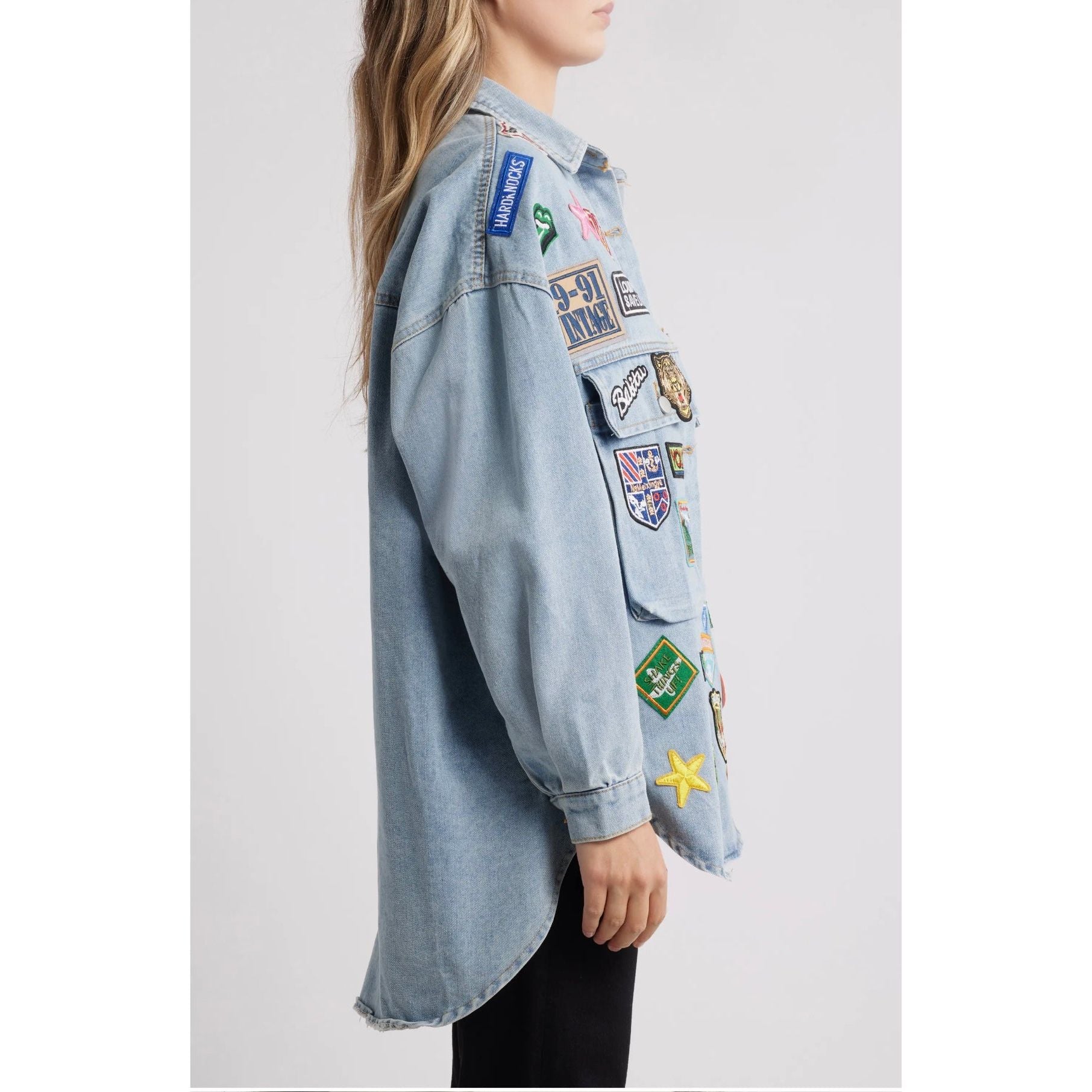 Thora Patch Denim Jacket