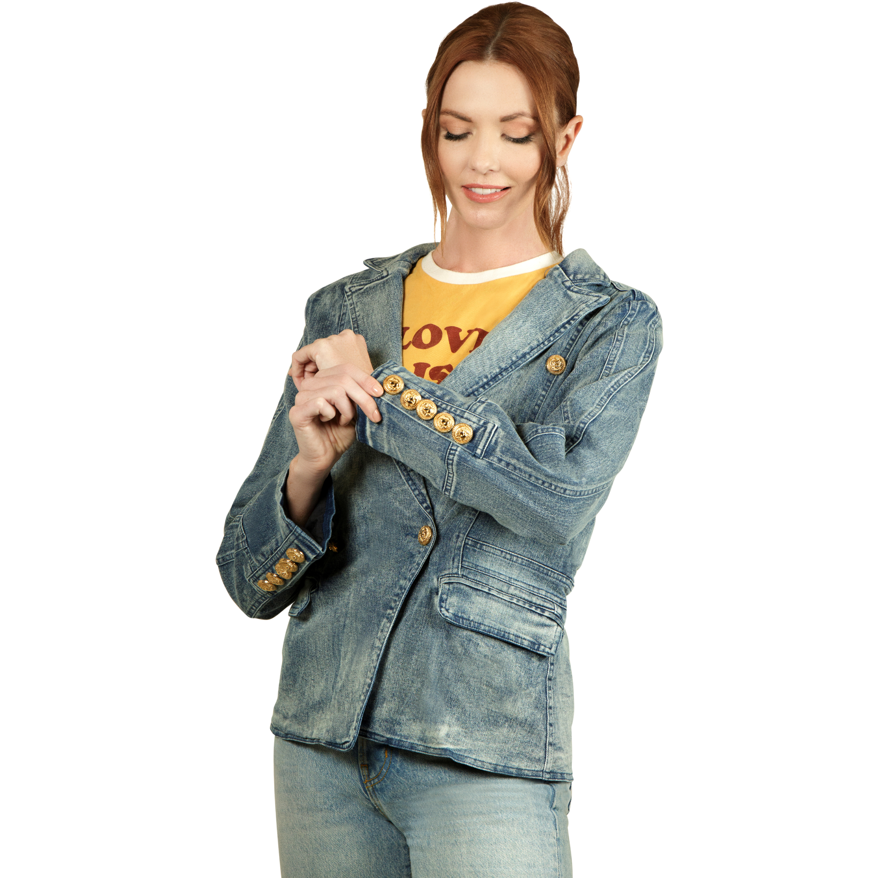 Gigi Denim Blazer