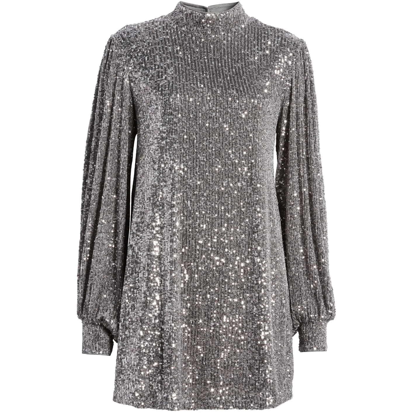 Lola Sequin Dress With Bishop Sleeves