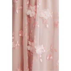 Audra Floral Appliqué Chiffon Maxi Skirt