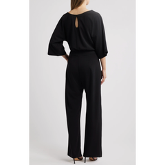 Joycelyn Flare Sleeve Tie Waist Jumpsuit