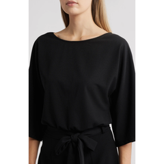 Joycelyn Flare Sleeve Tie Waist Jumpsuit