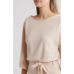 Joycelyn Flare Sleeve Tie Waist Jumpsuit