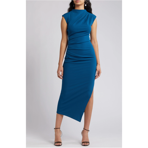Dida Funnel Neck Cocktail Dress