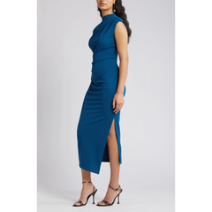Dida Funnel Neck Cocktail Dress