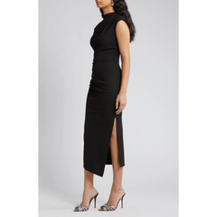 Dida Funnel Neck Cocktail Dress