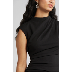 Dida Funnel Neck Cocktail Dress