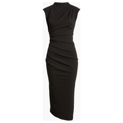 Dida Funnel Neck Cocktail Dress
