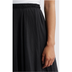 Alba Pull-On Midi A-LIne Skirt