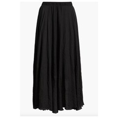Alba Pull-On Midi A-LIne Skirt