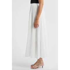 Alba Pull-On Midi A-LIne Skirt
