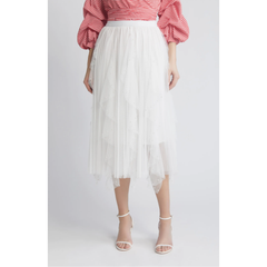 Wendy Beaded Tulle Skirt
