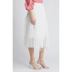 Wendy Beaded Tulle Skirt