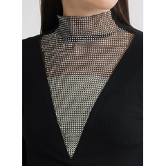 Gillian Rhinestone Rib Top