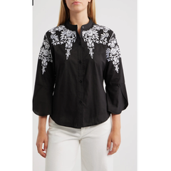 Veronique Embroidered Blous
