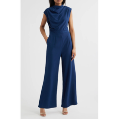 Lilou Funnel Neck Jumpsuit