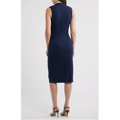 Kim Drape Sleeveless Dress