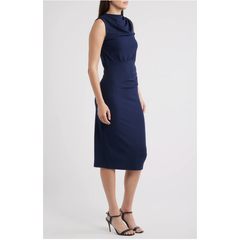 Kim Drape Sleeveless Dress