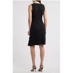 Theodora Ruffle Sleeveless Dress