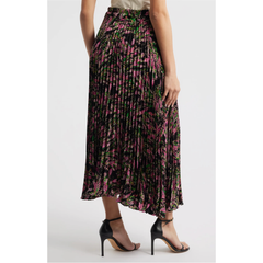 Luca Pleated Midi Skirt