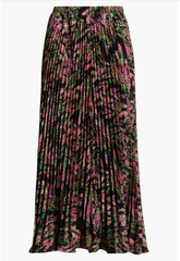 Luca Pleated Midi Skirt