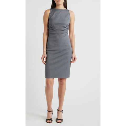 Jameson Button Embellished Semi Sheer Top