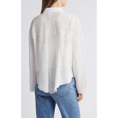 XILRY Embroidered Blouse