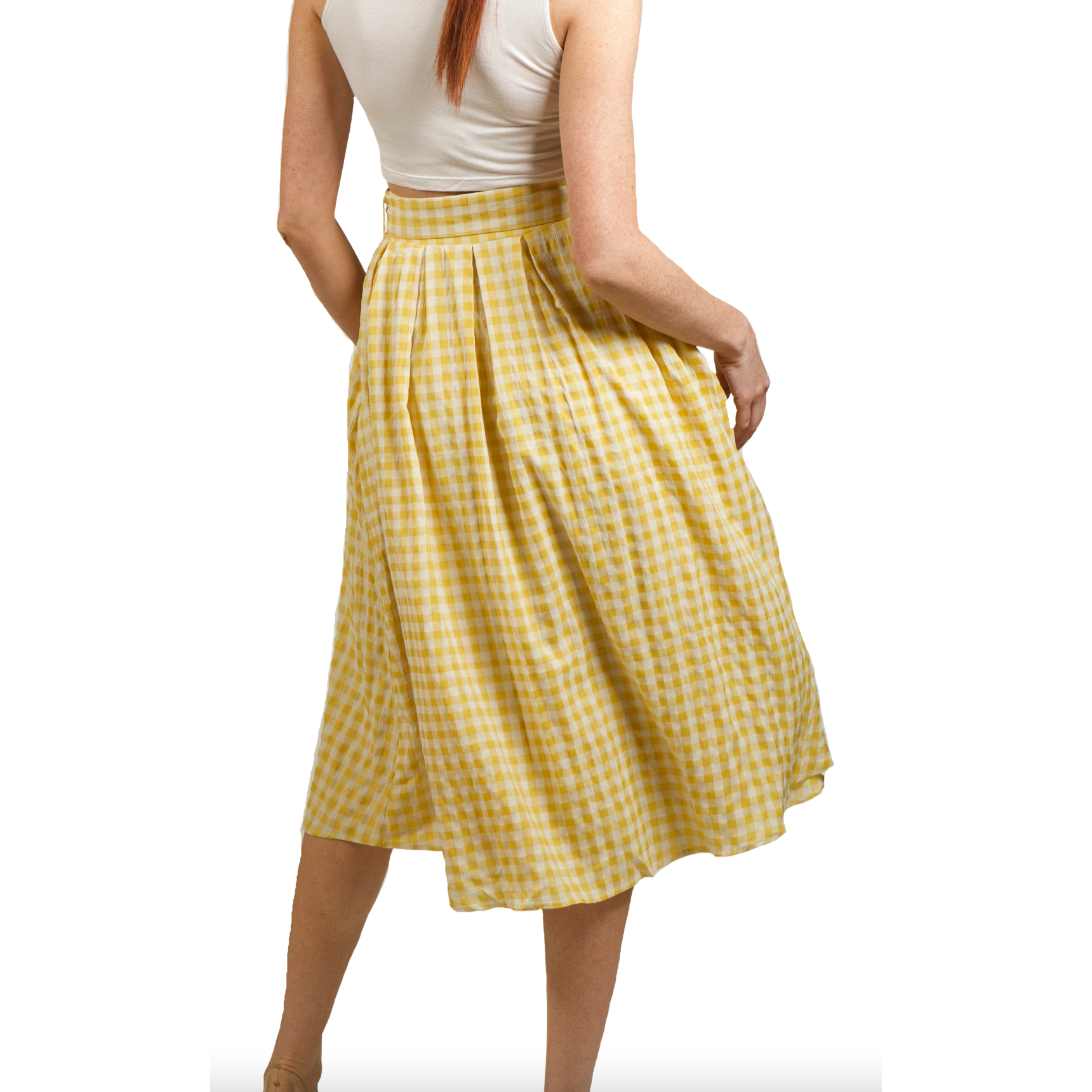 Bella Gingham Skirt