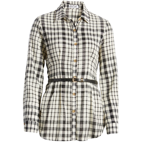 Women's Brittany Plaid Button-Up Shirt