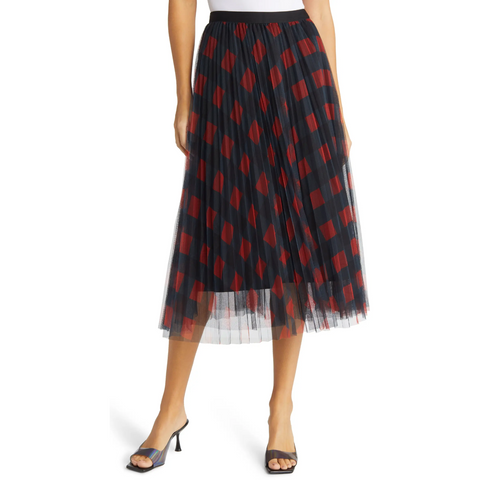 Olivia Plaid Skirt